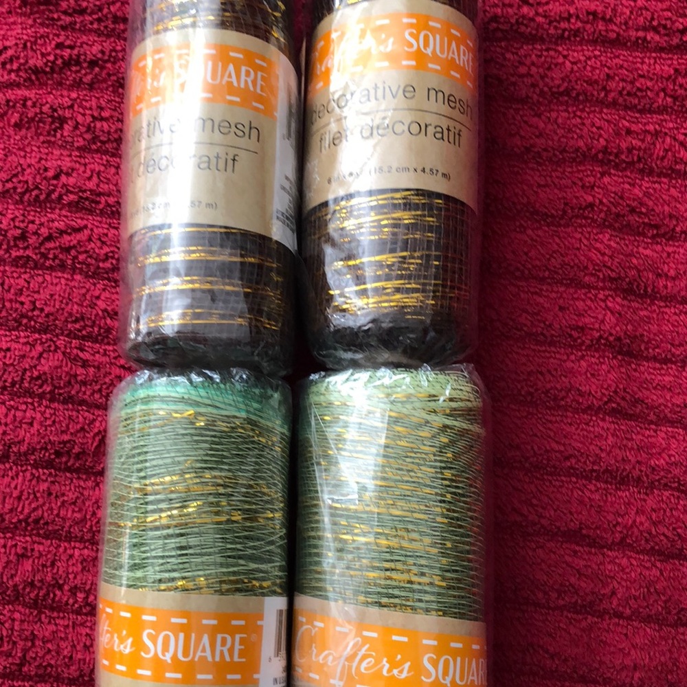 Decorative Mesh. Set of 4